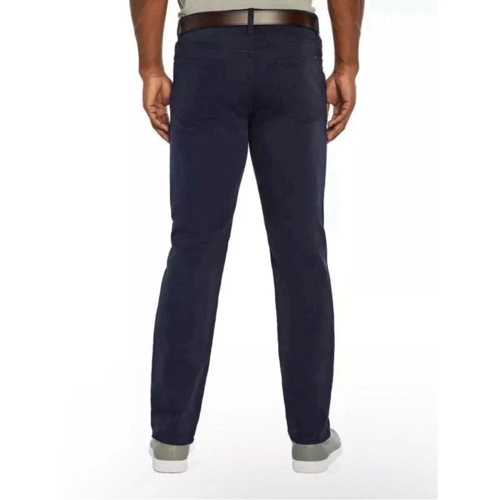 Banana Republic Slim Fit Stretch 5 Pocket Pant in Navy Blue Size 36 x 30”